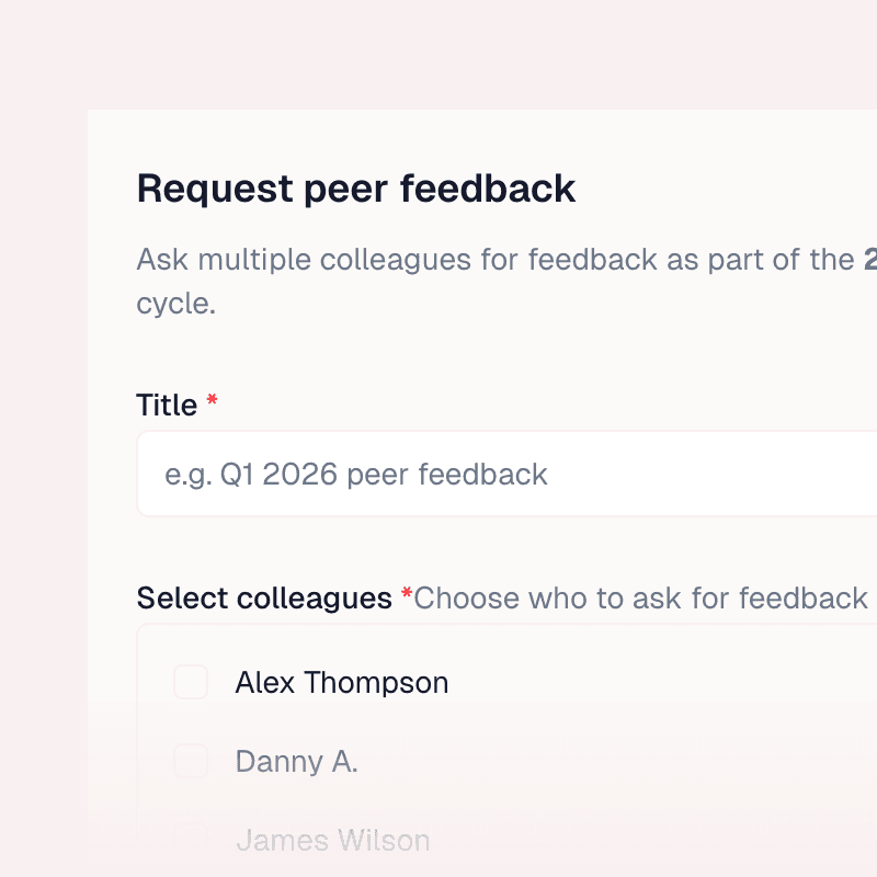 Collect structured input from every direction